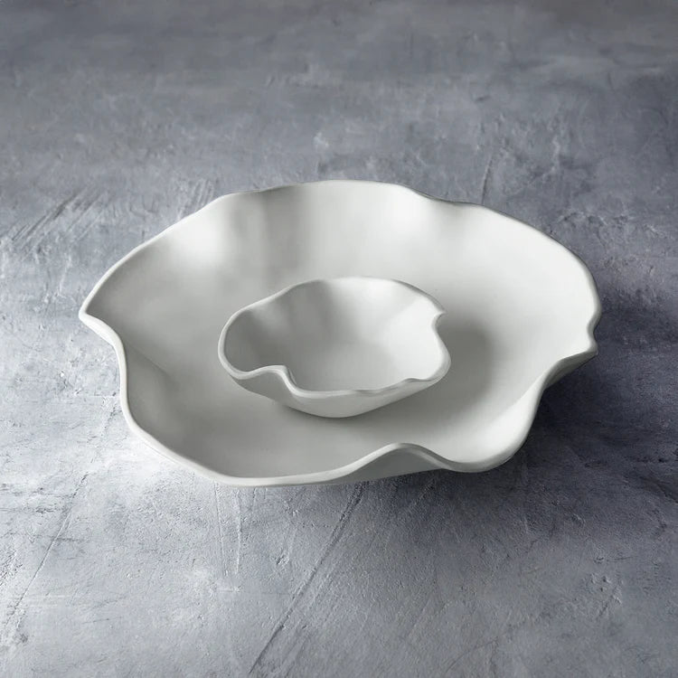 BOWL WHITE VIDA NUBE (Available in 2 Sizes)