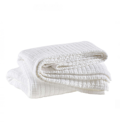 COVERLET MATELESSE RIB WEAVE (Available in 2 Sizes and 2 Colors)