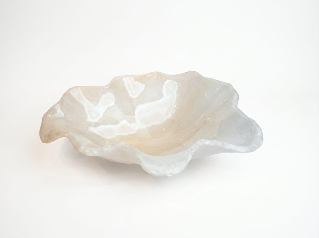 BOWL ONYX WHITE GREY 19.4L 14W 6.3H