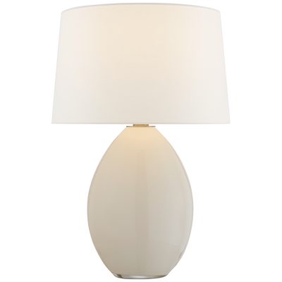 TABLE LAMP WIDE GLASS MEDIUM (Available in 2 Finishes)