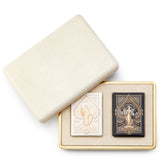 CARD SET SHAGREEN CREAM