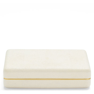 CARD SET SHAGREEN CREAM #47417