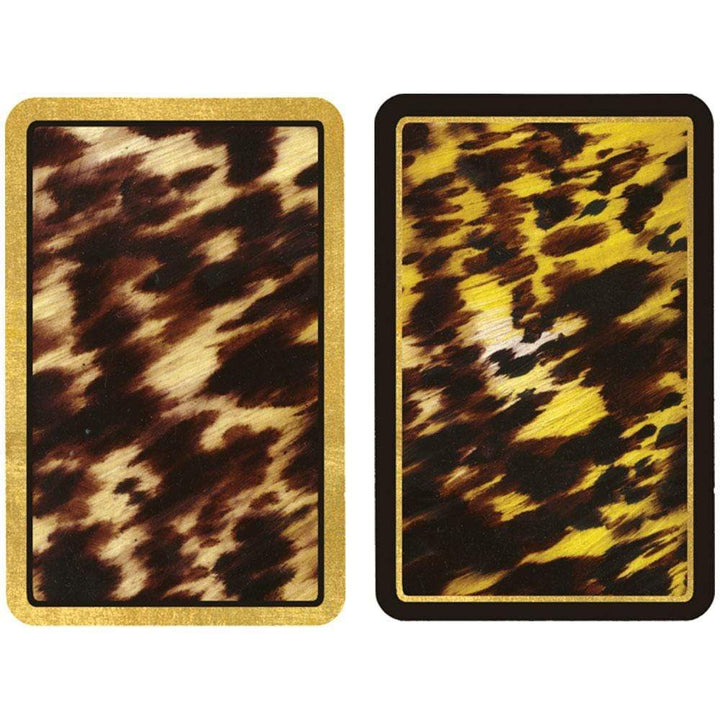 PLAYING CARDS SET OF 2 WITH ACRYLIC HOLDER