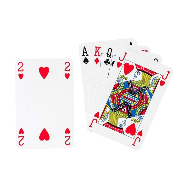 PLAYING CARDS SET OF 2 WITH ACRYLIC HOLDER