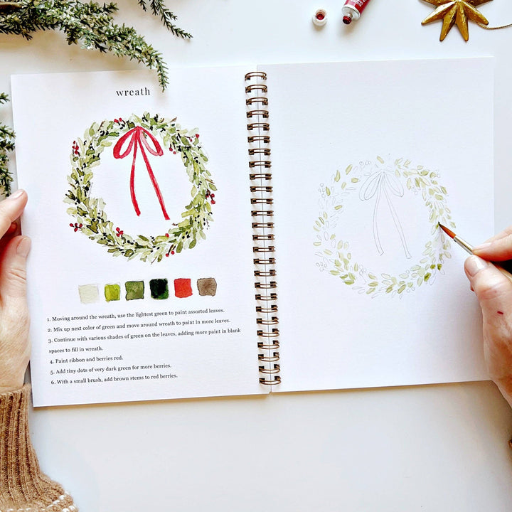 WORKBOOK WATERCOLOR CHRISTMAS