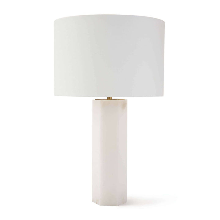 TABLE LAMP ALABASTER NATURAL STONE