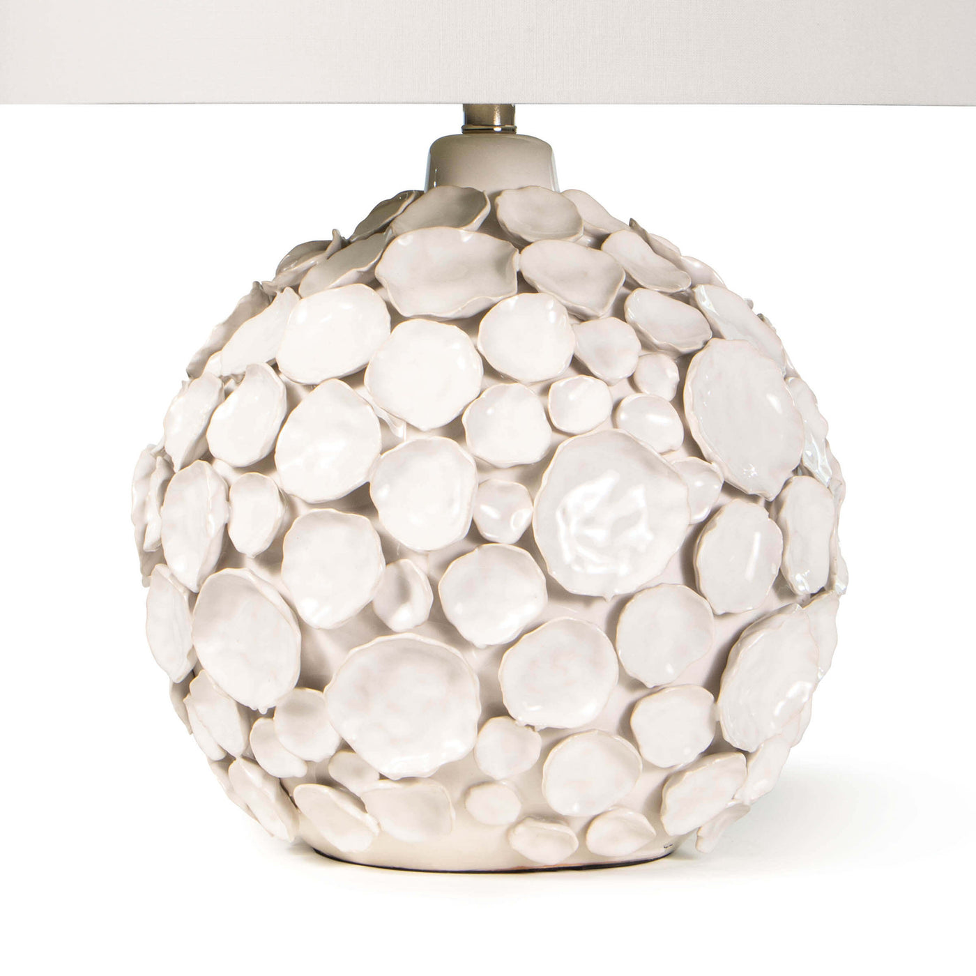 TABLE LAMP WHITE CERAMIC