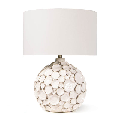 TABLE LAMP WHITE CERAMIC