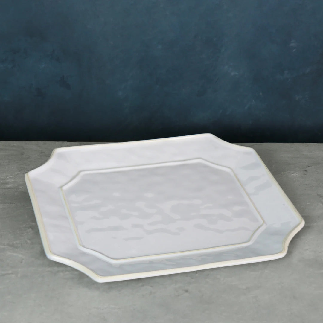 PLATTER WHITE RECTANGULAR #48839
