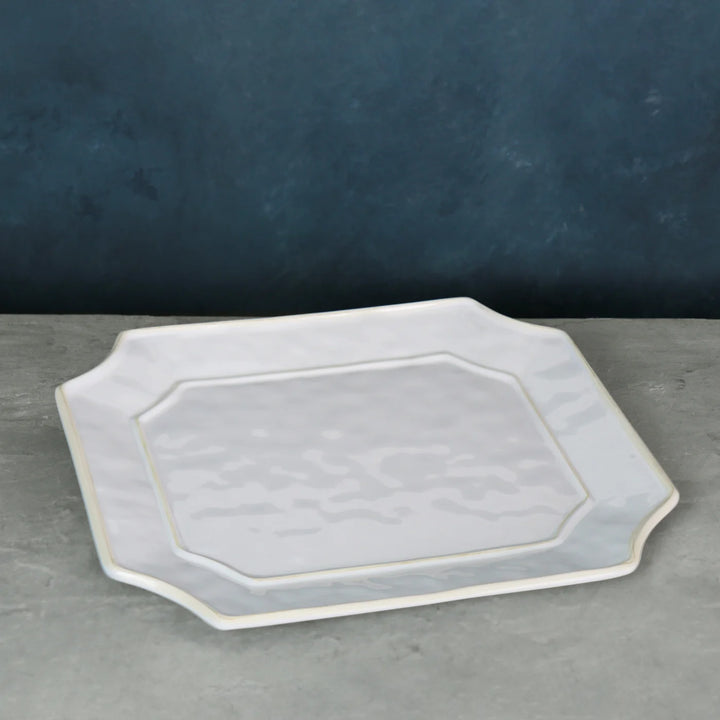 PLATTER WHITE RECTANGULAR #48839