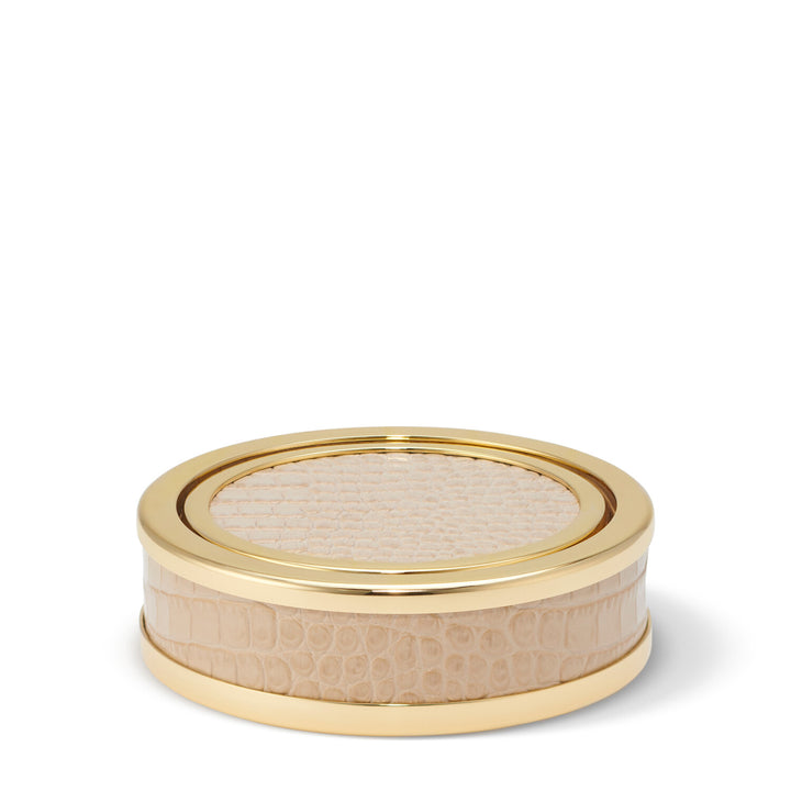 COASTERS CLASSIC CROC LEATHER S/4