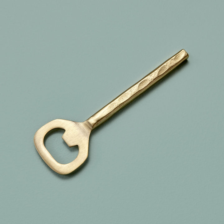BOTTLE OPENER FORGED GOLD #49473