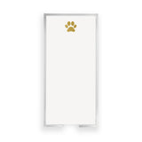 NOTEPAD BUCK GOLD FOIL PAW