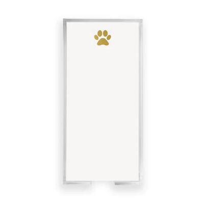 NOTEPAD BUCK GOLD FOIL PAW