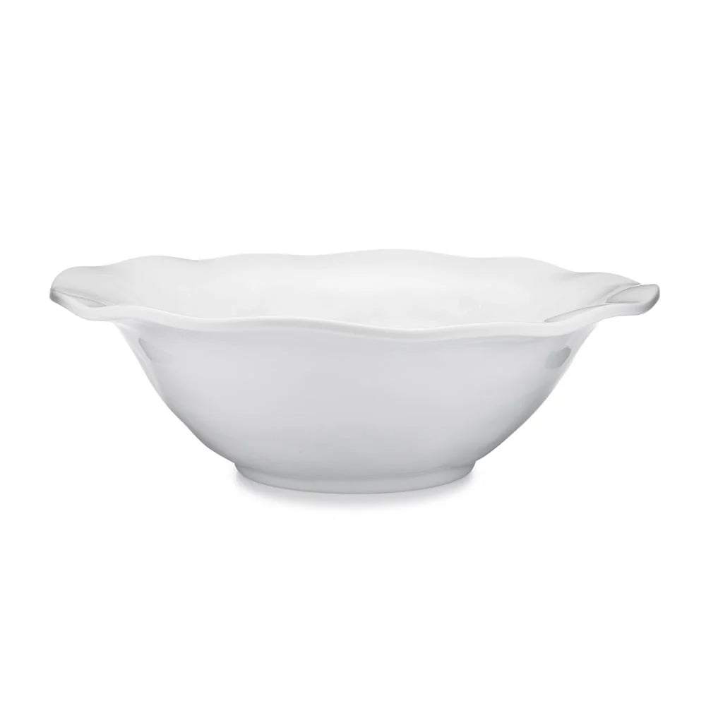 BOWL SERVING ROUND RUFFLE