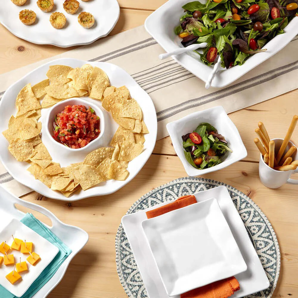 PLATTER ROUND RUFFLE #49786