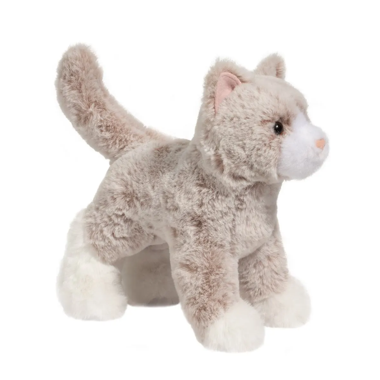 TOY CAT STANDING TAN