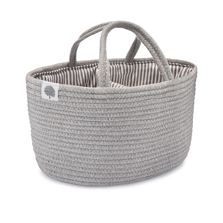 PARKER BABY CADDY DIAPER ROPE GRAY