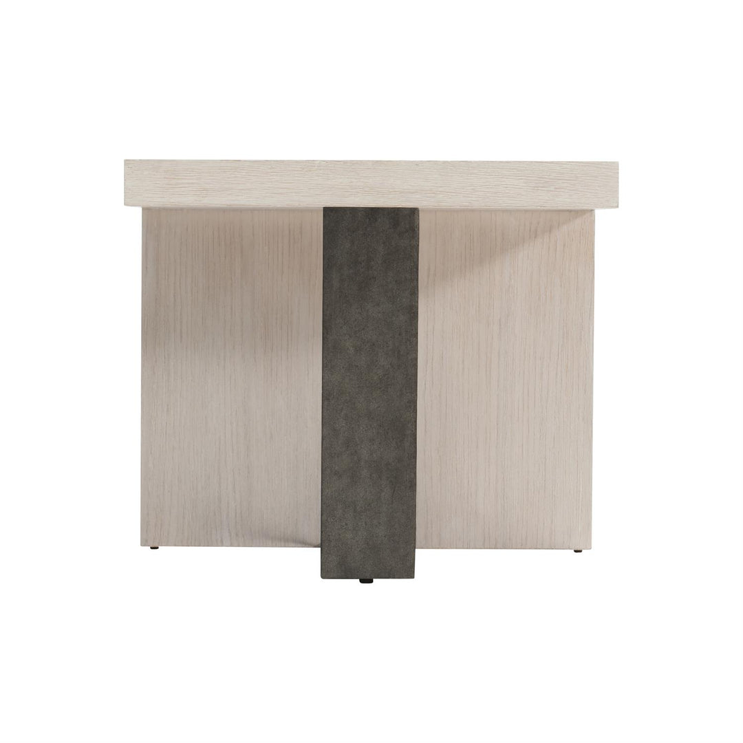 SIDE TABLE WATERFALL BONE WOOD #71786