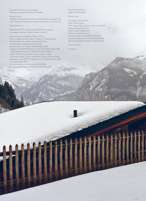 BOOK "MOUNTAIN HOUSE" #70433