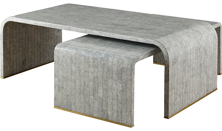 CRAQUELURE NESTING COCKTAIL TABLE (LARGE)