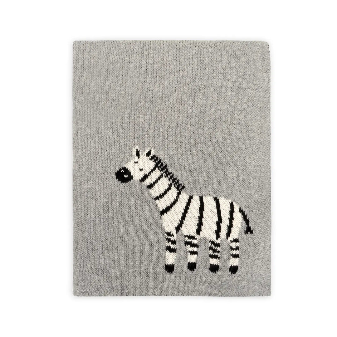 BLANKET ZEBRA JACQUARD