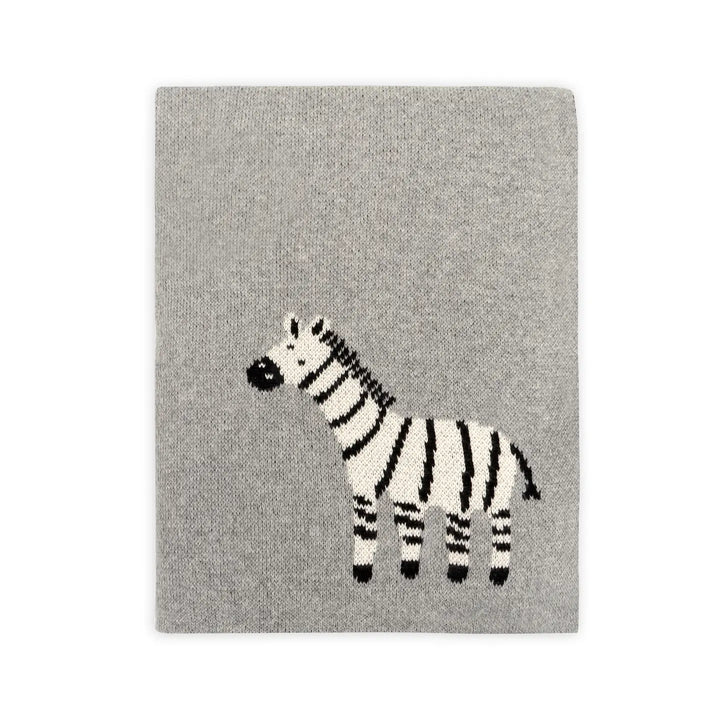 BLANKET ZEBRA JACQUARD