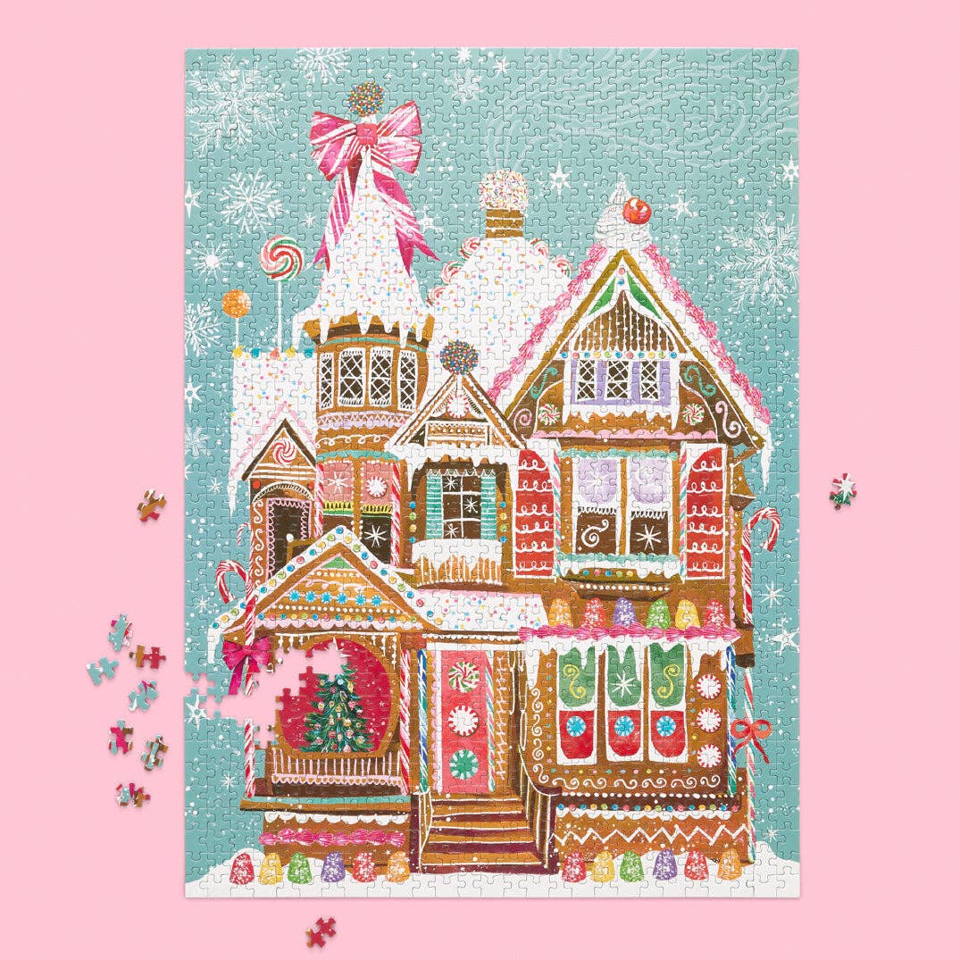 PUZZLE GINGERBREAD HOUSE 1000 PIECE
