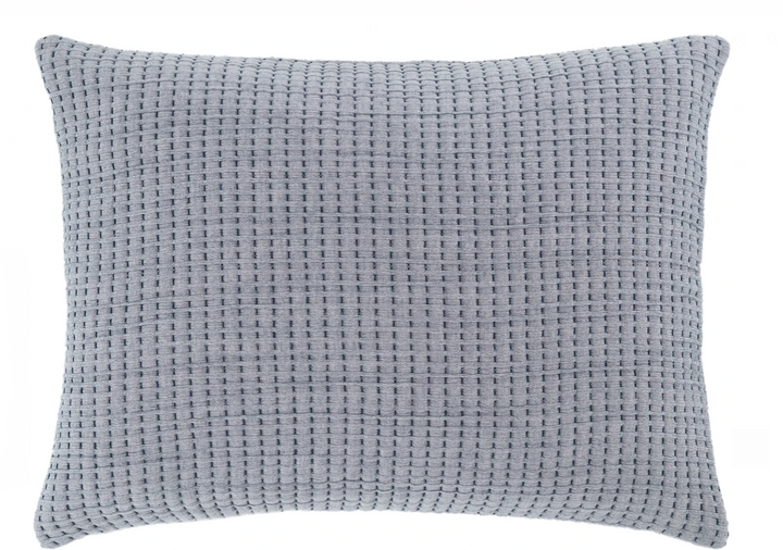 SHAM PICK STITCH MATELASSE NAVY