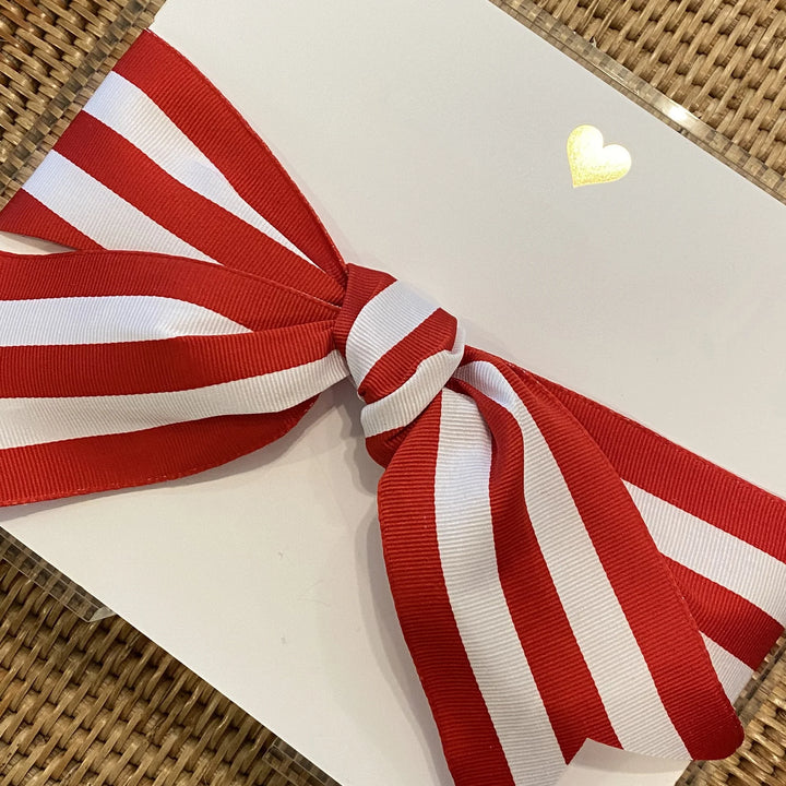 NOTEPAD LUXE GOLD FOIL HEART