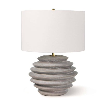 TABLE LAMP LAYERED CERAMIC