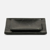 TRAY BLACK MARBLE