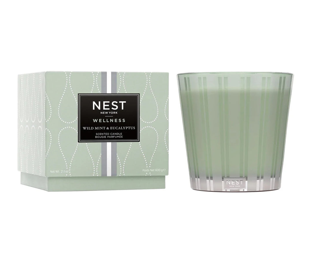CANDLE WILD MINT & EUCALYPTUS