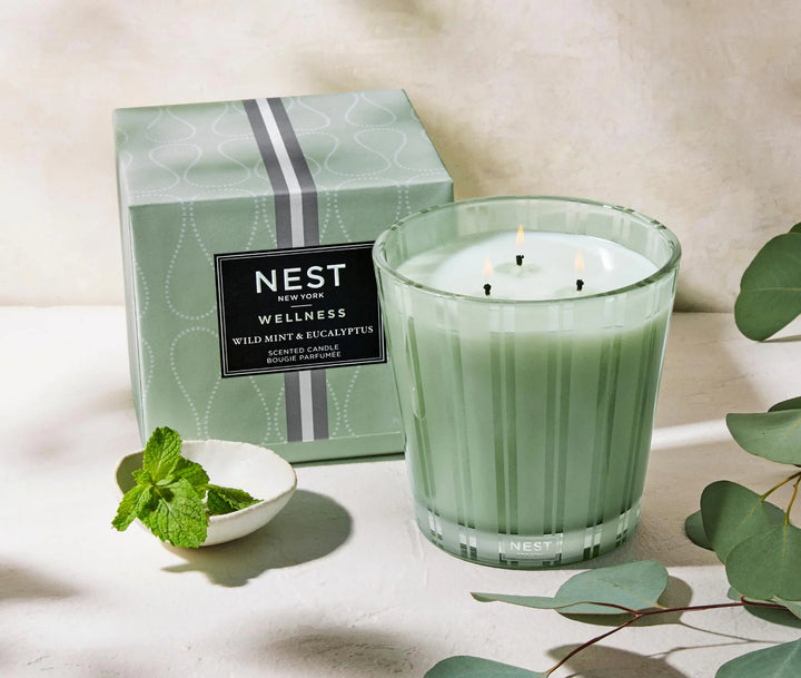 CANDLE WILD MINT & EUCALYPTUS
