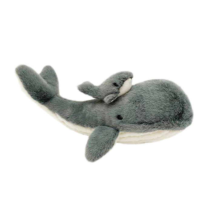 TOY PLUSH WHALE & BABY