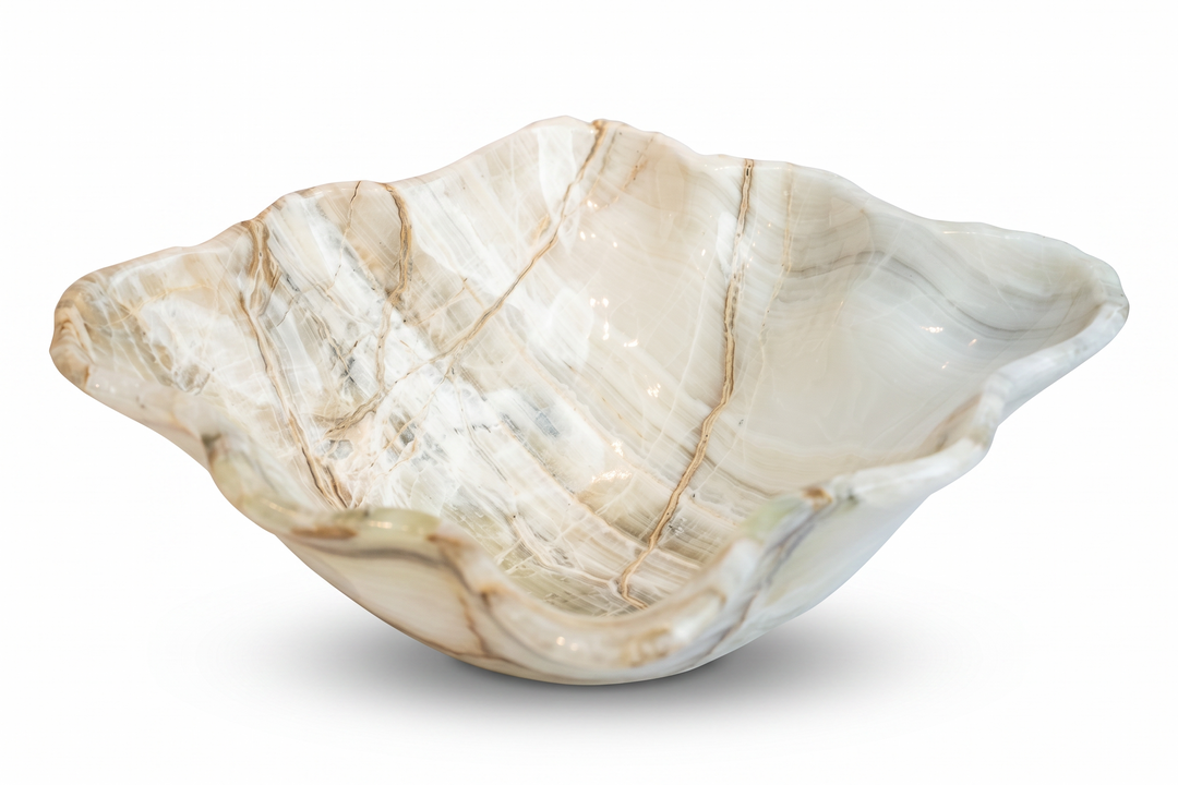 BOWL ONYX GREEN GREY WHITE 20L 17W 7H