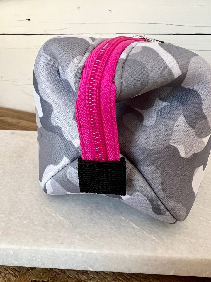 MAKE UP BAG PINK/ORANGE SMALL