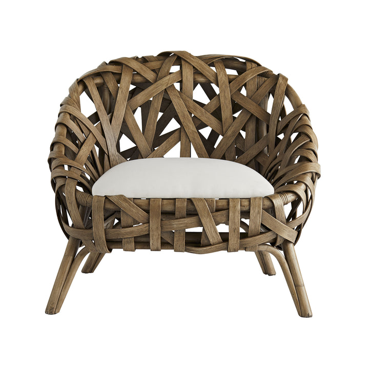 CHAIR RATTAN PALM GREY #51250