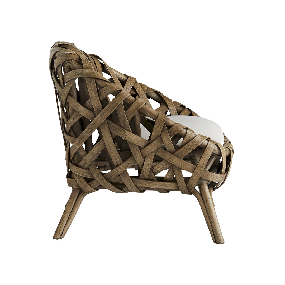 CHAIR RATTAN PALM GREY #51250