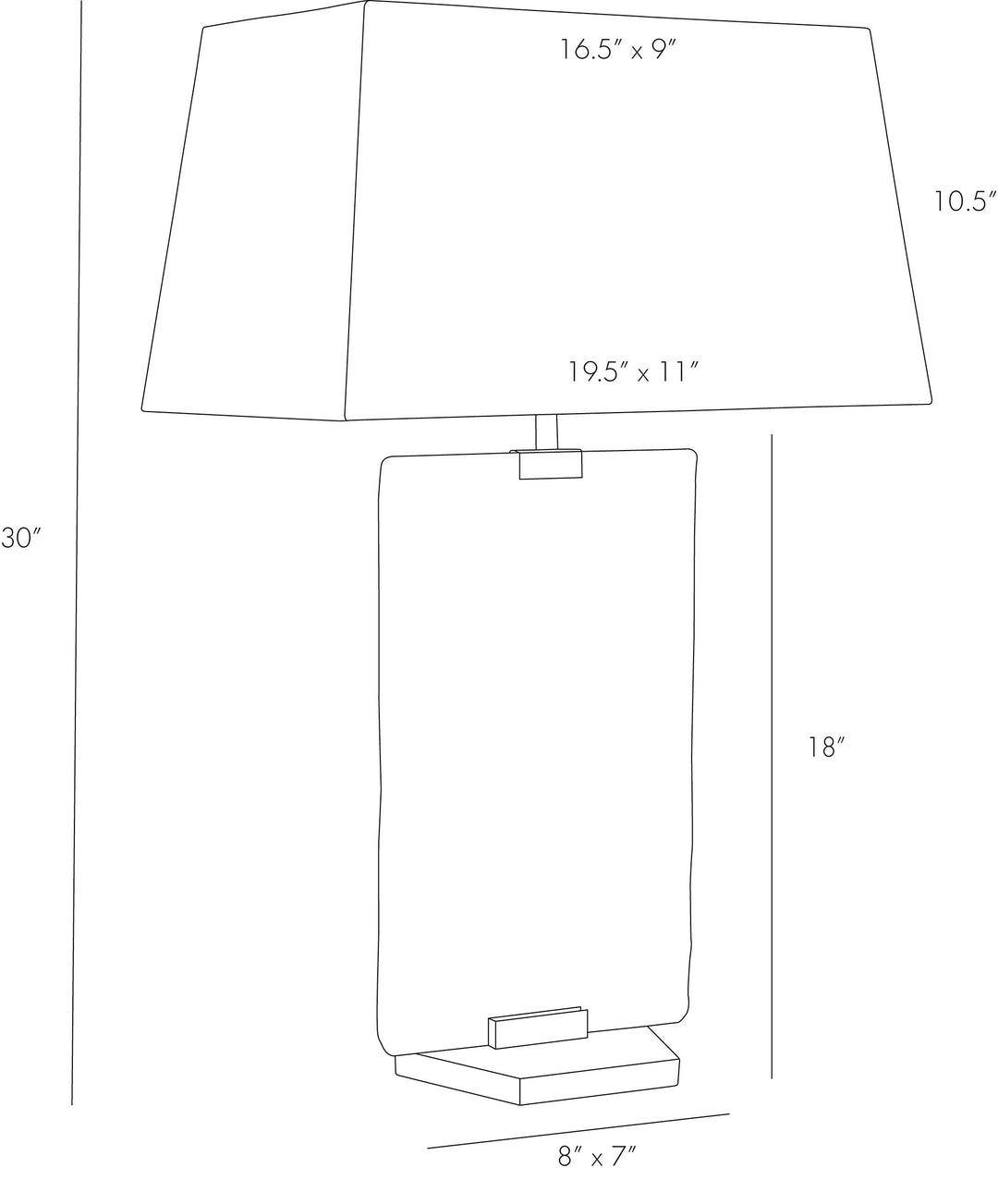 TABLE LAMP OPAL SWIRLS WITH HERITAGE STAINLESS #51258