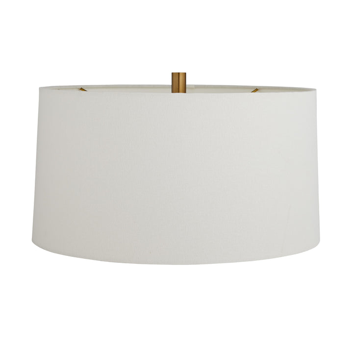 TABLE LAMP CYLINDRICAL SMOKE CRYSTAL #51264