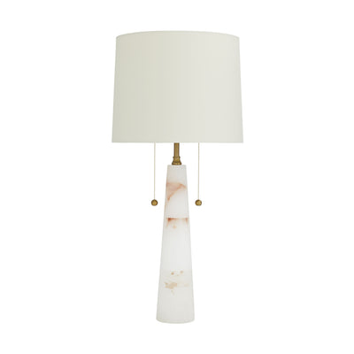 TABLE LAMP DOUBLE SOCKET SNOW MARBLE
