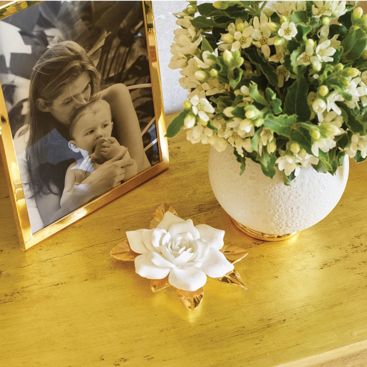 GARDENIA PORCELAIN GILDED #51280