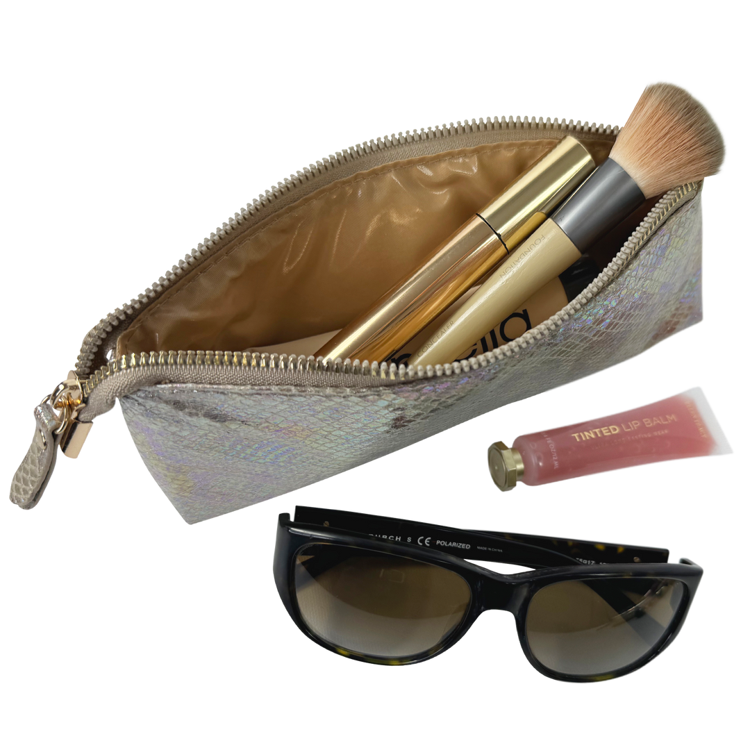SLEEK STASH GO-TO CASE GLIMMER LEOPARD