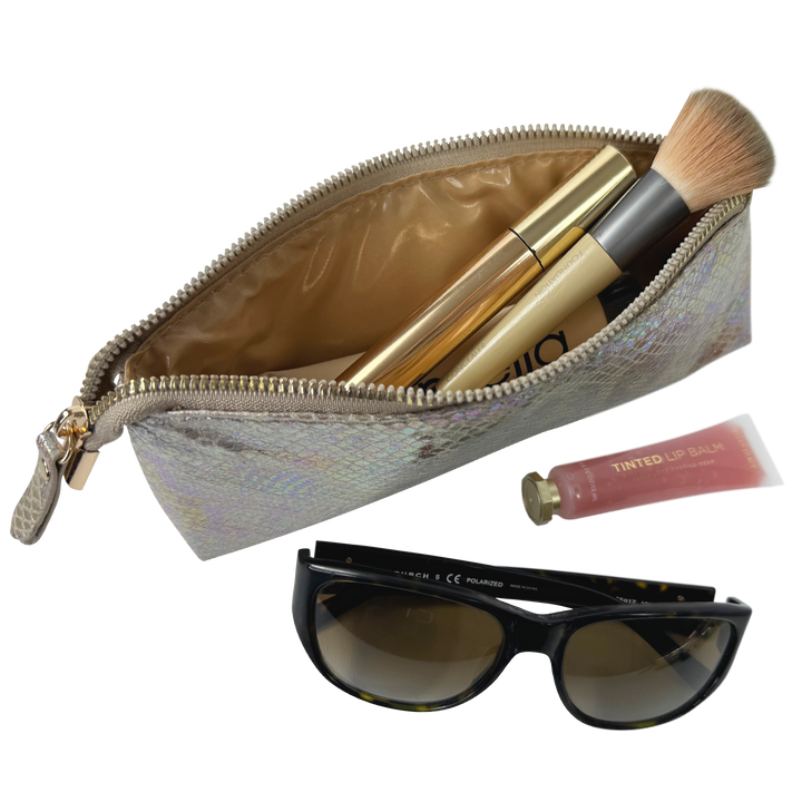 SLEEK STASH GO-TO CASE GLIMMER LEOPARD
