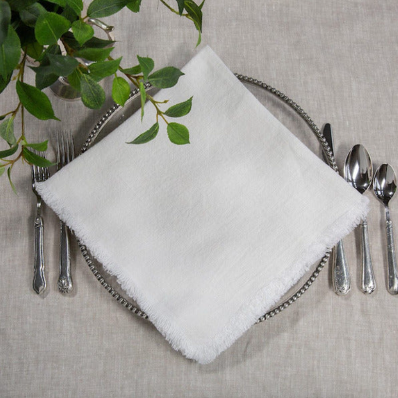 NAPKIN LINEN LARGE (Available in 3 Colors)