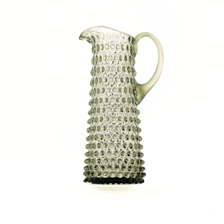 JUG TALL HOBNAIL MOSS GREEN 1.2L