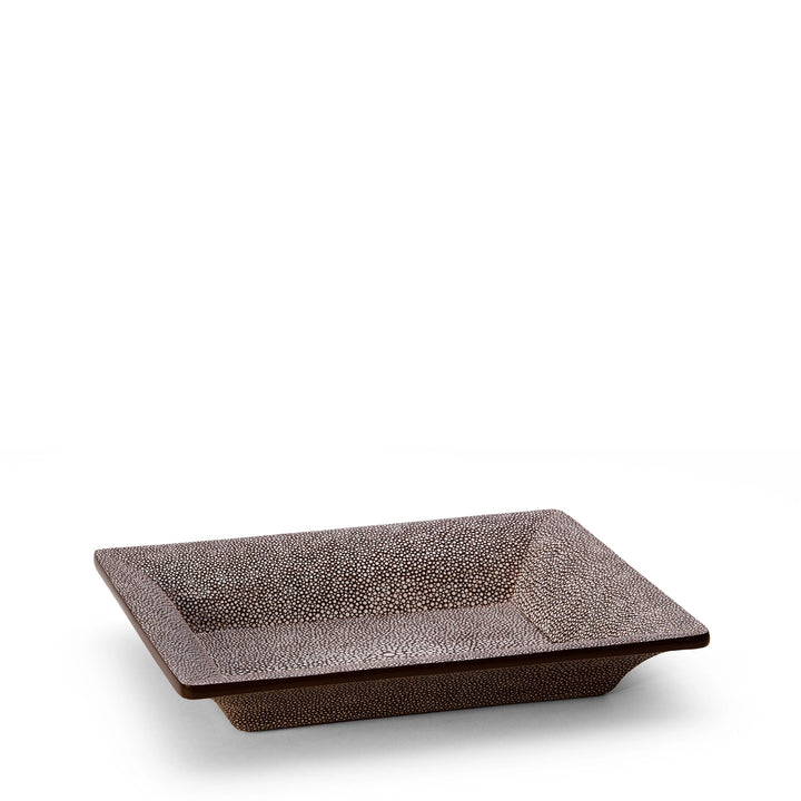 TRAY VIDE POCHE SHAGREEN RECTANGULAR