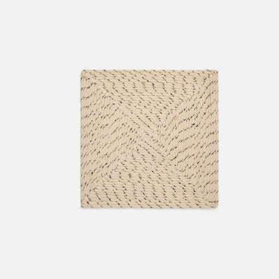 PLACEMAT SPECKLED WHITE JUTE (Available in 2 Sizes)