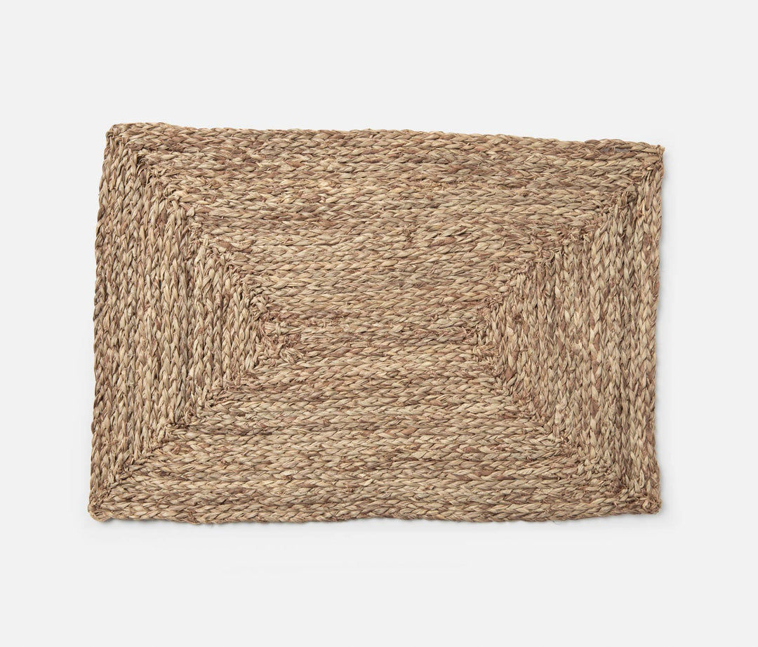 PLACEMAT MIXED TAUPE RAFFIA
